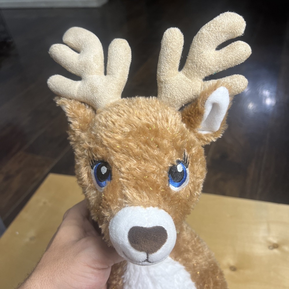 Build a Bear Workshop REINDEER 16" Plush Stuffed Animal Toy Santa Christmas - Picture 2 of 14